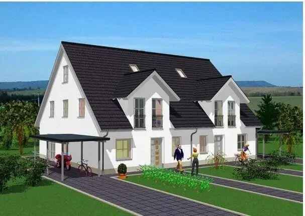 Eine Hälfte Reserviert !! Neubau eines massiven und fertigen Doppelhauses in Düsseldorf-Vennhausen