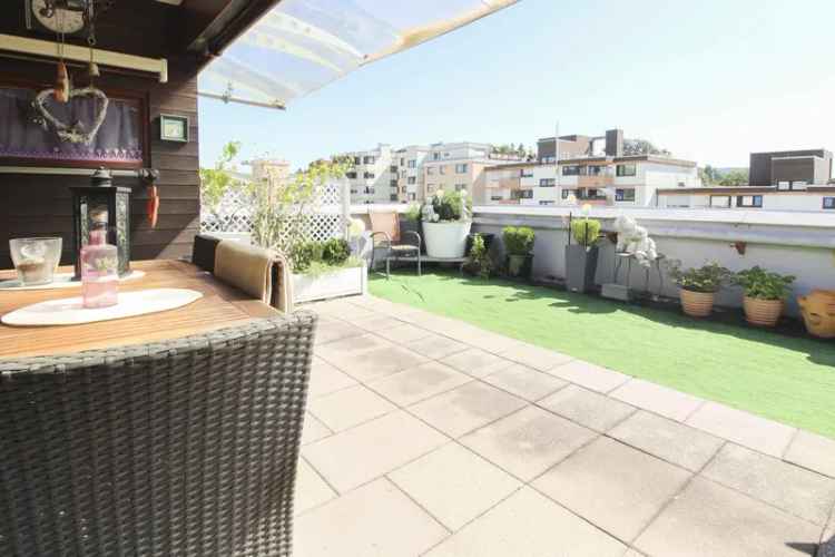 XXL Dachterrasse Penthouse Kamin TG-Stellplatz Familienfreundlich