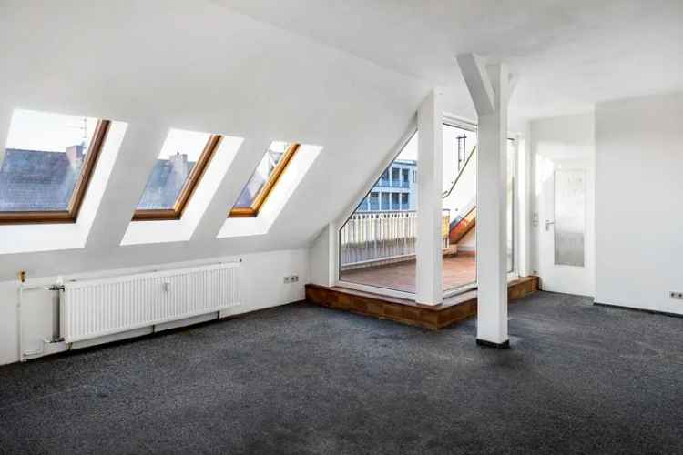 2 Zimmer Dachgeschoss Wohnung Berlin Wedding Terrasse 73qm