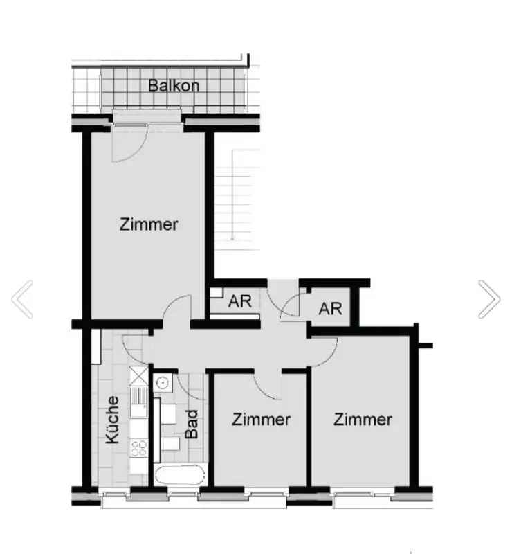 Wohnungstausch 3 Zimmer Wilhelmsburg gegen 4-5 Zimmer Hamburg Mitte