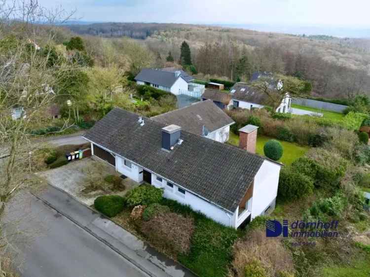 Bungalow kaufen in Dortmund Buchholz mit Panoramablick und Garten