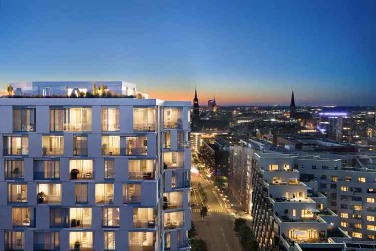 Luxus Penthouses HafenCity Hamburg - Moderne Wohnungen mit Dachterrasse