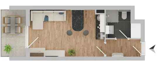 Wohnung (65.0 m²) zur Miete in Köln (Max-Planck-Straße 35, 50858 Cologne, Germany)