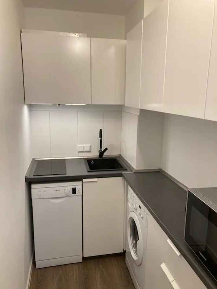 Moderne und möblierte 1-Zimmer-Wohnung mit Einbauküche in Fürth