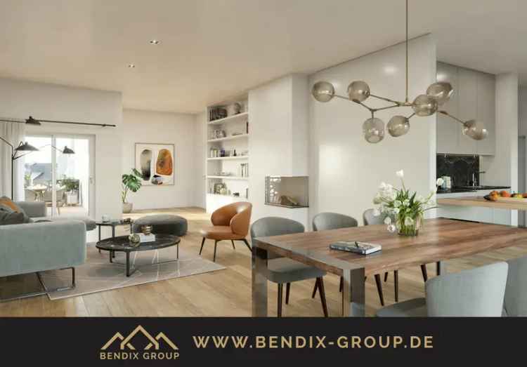 Leipzig Luxuswohnungen Neubau 4 Zimmer Penthouse Stadtvilla