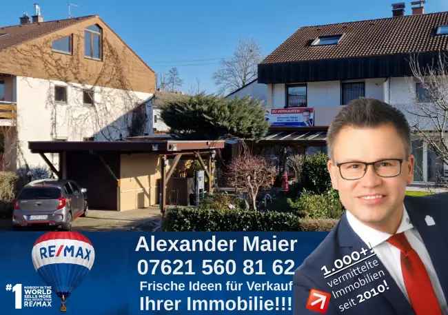 DHH mit Wintergarten, Sauna, Garage, Carport und Einliegerwohnung zentral in Rheinfelden Warmbach