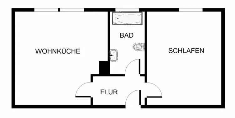 Sanierte 1 5 Zimmer Wohnung Essen Stoppeberg Balkon