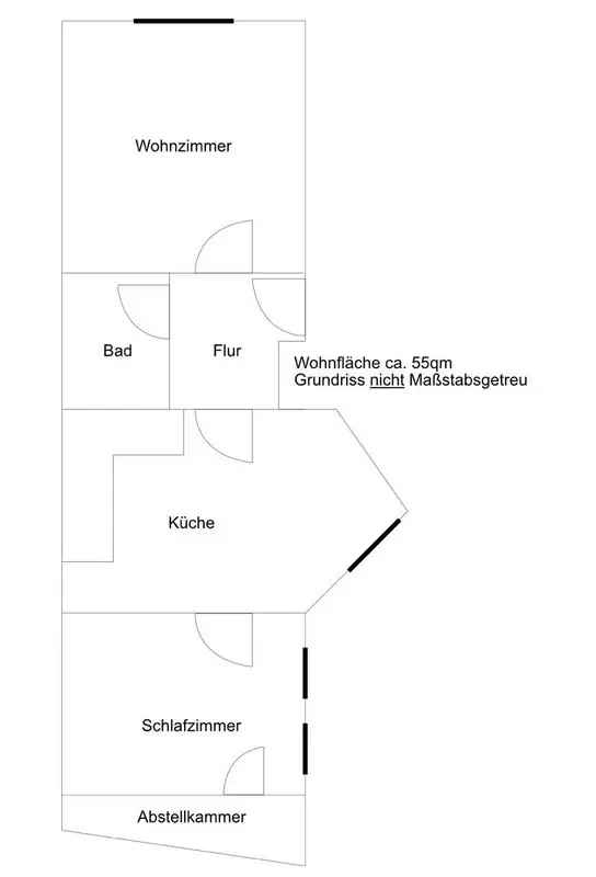 Mieten 2 Zimmer Altbauwohnung in Nippes mit Garten und hoher Decke