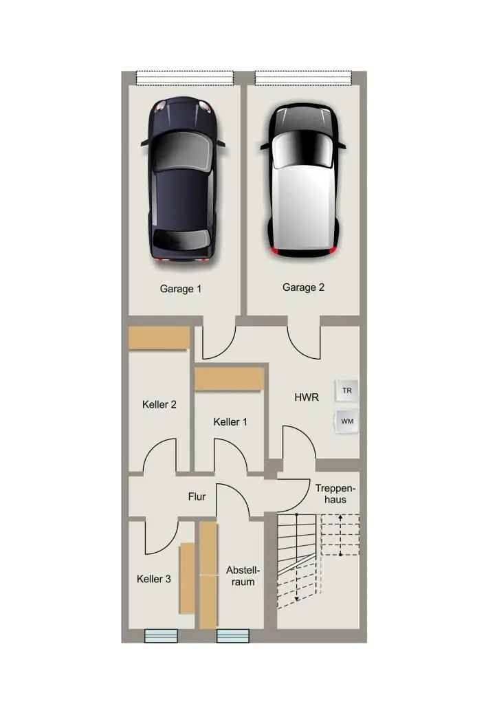 Mehrfamilienhaus Duisburg 3 Wohnungen 180m² Garagen Kapitalanlage