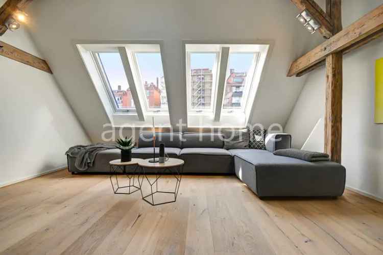 Mieten traumhafte Maisonettewohnung am Marienplatz mit Balkon und Stellplatz