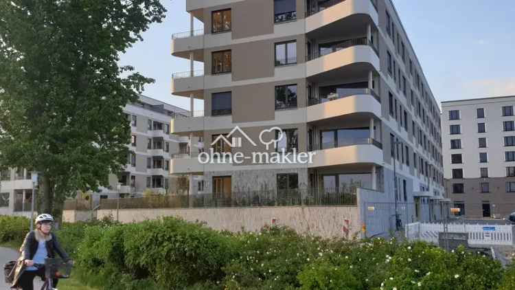 Dreizimmer Wohnung mit traumhaftem Wasserblick und eigenem Garten Rummelsburgerbucht