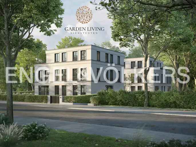 Luxus-Wohnen in Hamburg mit Garten und Sauna