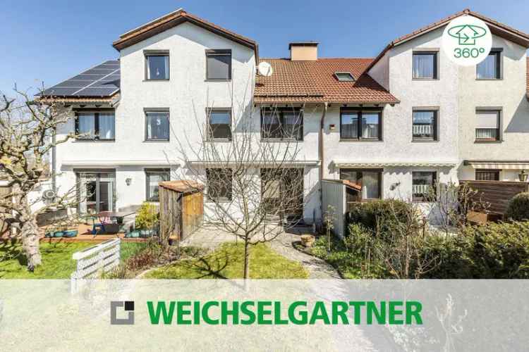 Viel Platz für die Familie:  Reihenhaus mit schönem Süd-Garten