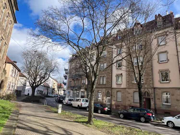 Karlsruhe/Mühlburg Zweizimmer-Dachgeschosswohnung mit heller Atmosphäre