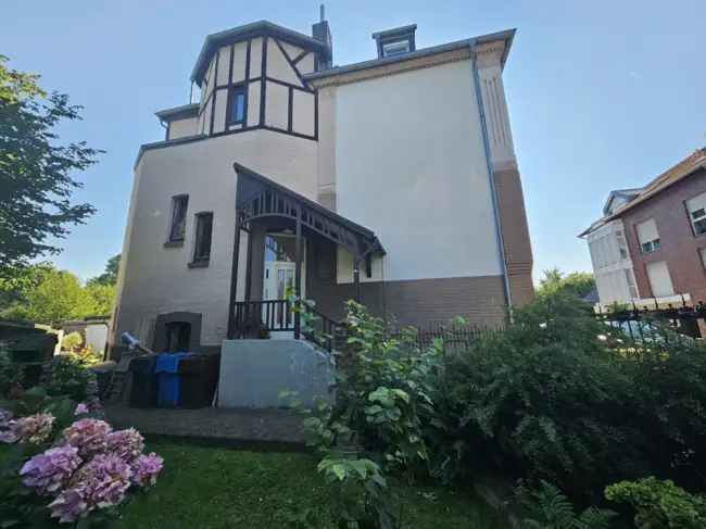 Große Maisonette-Wohnung oder zwei Wohnungen mit Gartenanteil im Jugendstilhaus, Viersen-Hoser