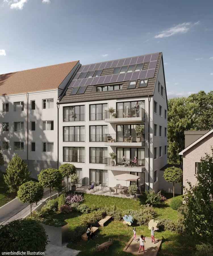 Moderne Etagenwohnungen in Stuttgart mit Terrasse und Garten