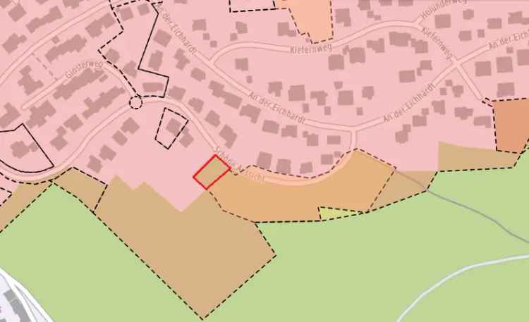 Kauf Baugrundstück in Olpe mit 627 m² in Bestlage