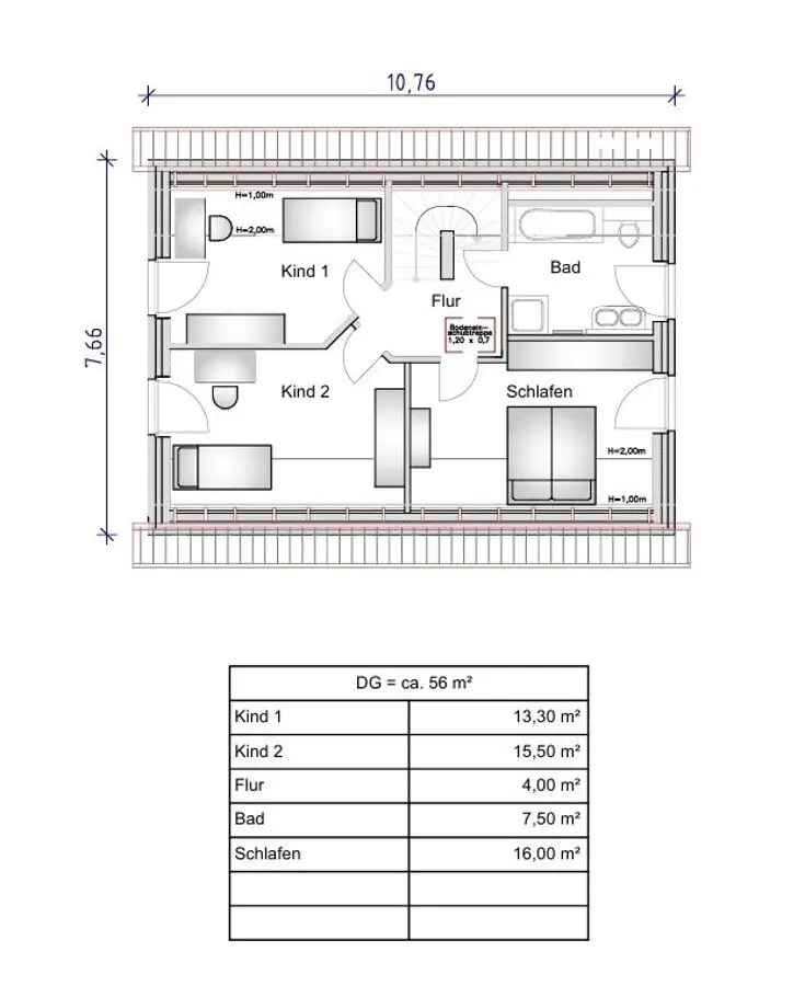 Neubau Einfamilienhaus 115m² Garten Terrasse