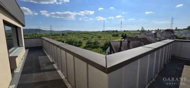 Besondere Terrassenwohnung mit Penthouse-Charakter und traumhaftem Blick übers Remstal!