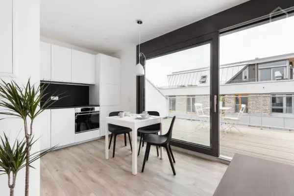 Loft Mannheim Innenstadt Dachterrasse Neu möbliert