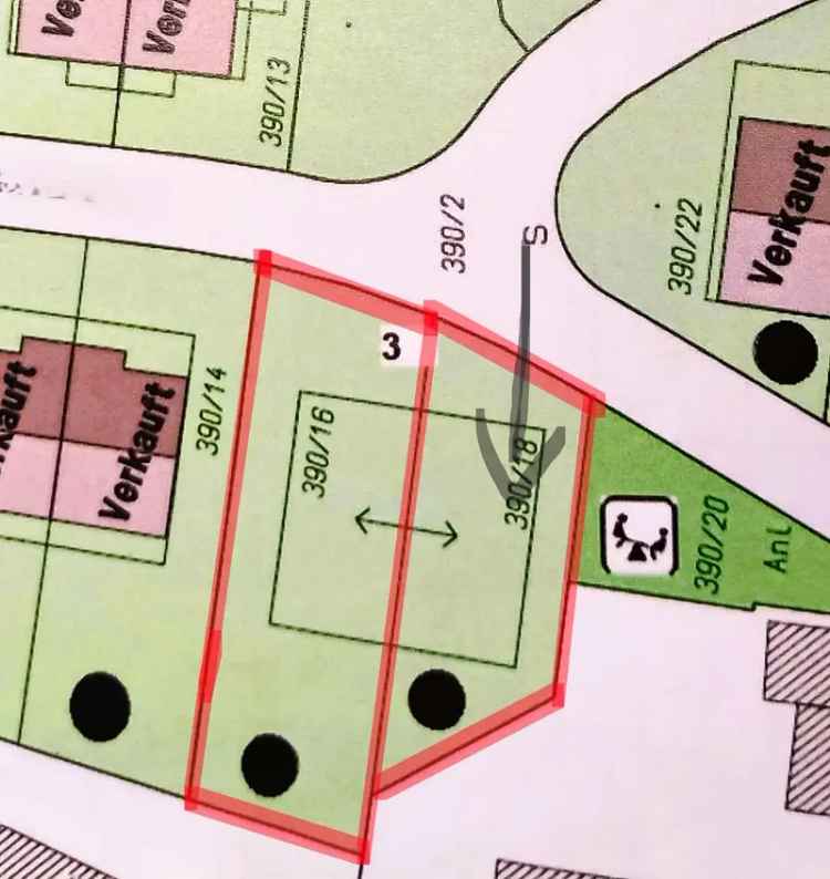 Bauplatz kaufen in Ottenhöfen im Schwarzwald mit sonniger Lage