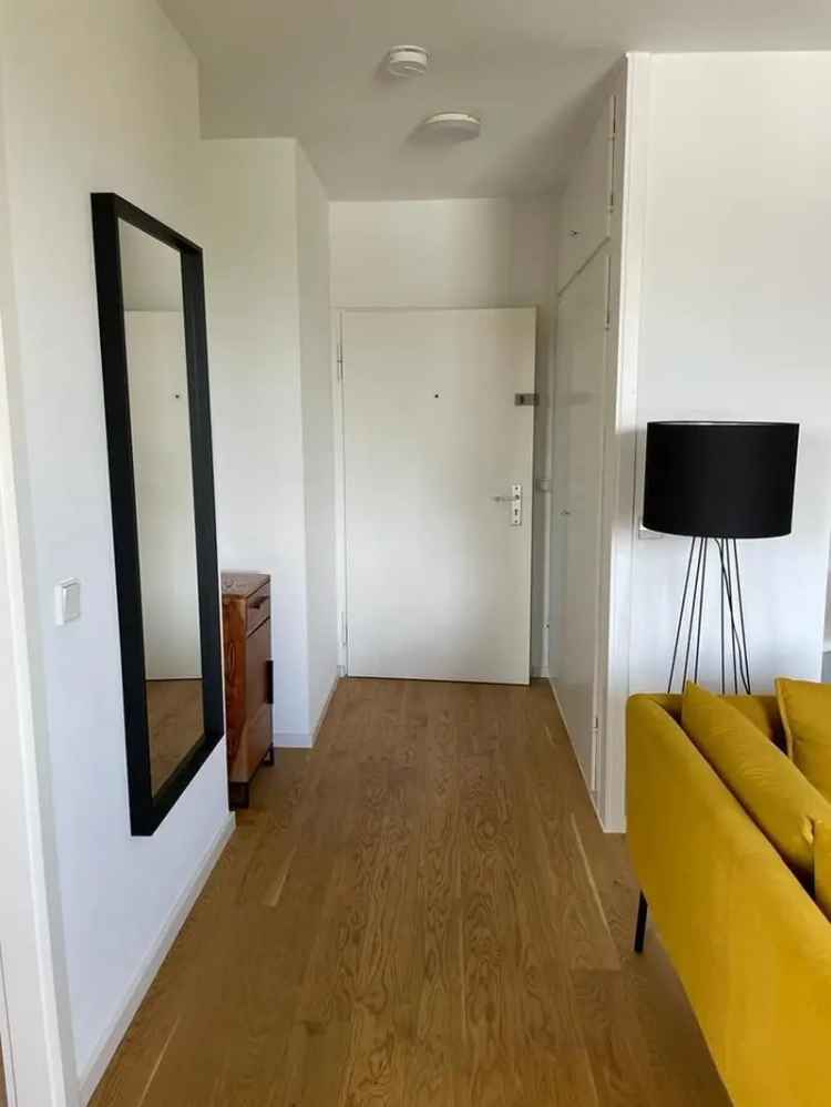 Miete 1 Zimmer Wohnung nahe der EZB mit Einbauküche