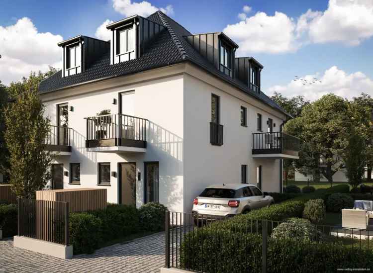 KFW 55 Neubau Doppelhaushälfte kaufen in Untermenzing ideal für Familien