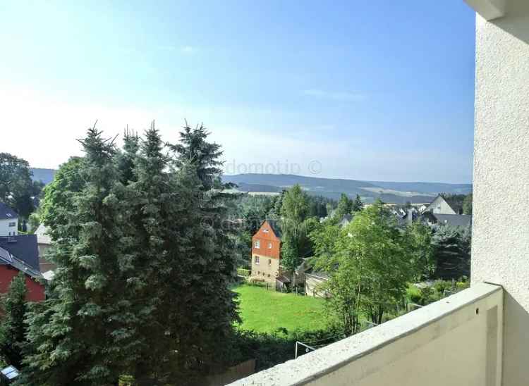 Elterlein Traumwohnung Balkon Kamin Erzgebirgeblick Neubau