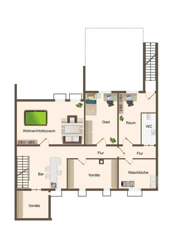 Exklusives Wohnen: Flexibilität pur mit eigenem Souterrain, diskretem Garten und Doppelgarage!