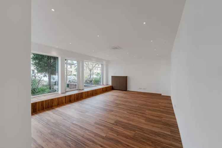Moderne 3-Zimmer-Gartenwohnung an der Grenze zu Flehe – Erwerb durch Übernahme der GmbH möglich
