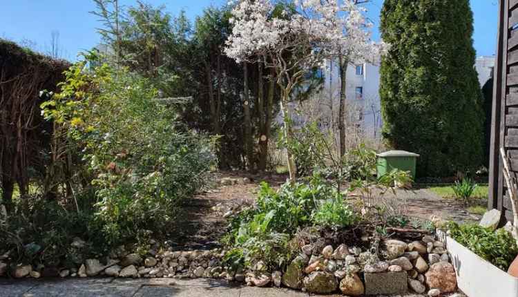 Freie 2,5 Zi. Garten-Whg. mit zusätzlichem 24 m² Hobbyraum am Truderinger Wald