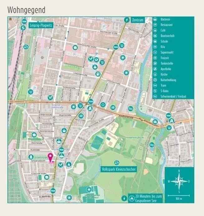 PARKBLICK – Hohe Steuervorteile durch degressive AfA + Sonder-AfA / KFW Förderung / Zuhause im Leipziger Westen
