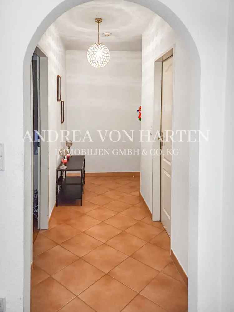 Vermietete Wohnung in Hamburg Rahlstedt mit Loggia und Garten