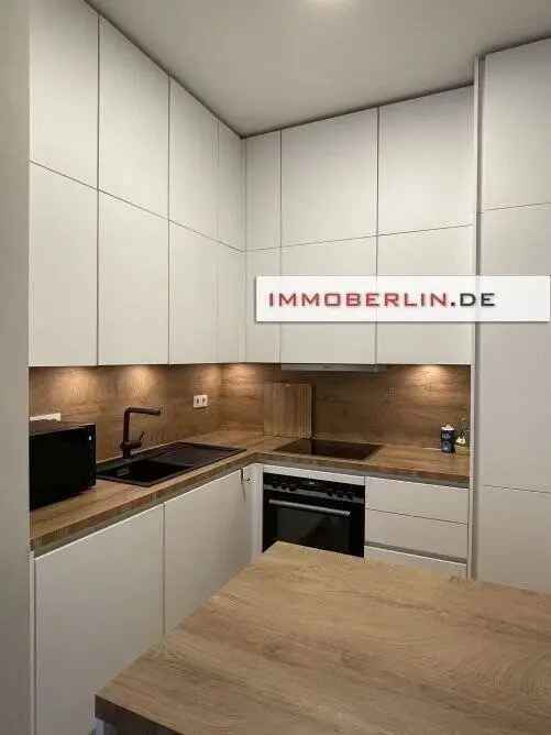 IMMOBERLIN.DE – Toplage! Moderne Wohnung mit großer Südterrasse & klarem Ambiente