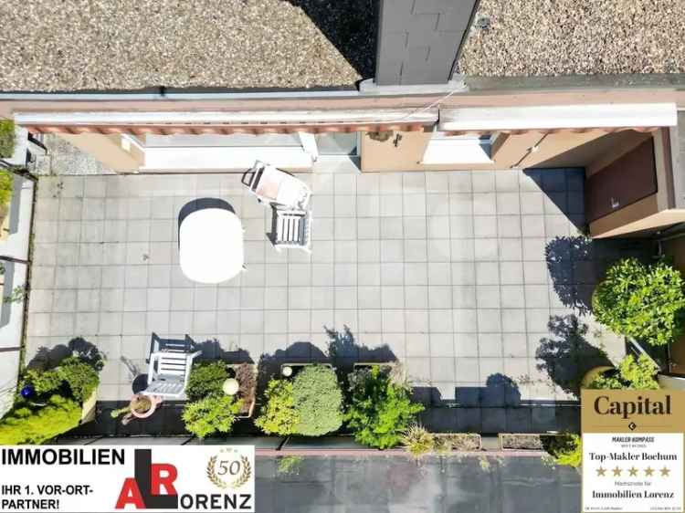 3 Raum Dachterrassenwohnung Bochum mit Terrasse