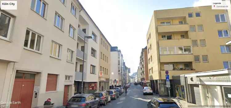 URBANES WOHNEN MITTEN IM ZENTRUM - 3-ZIMMER-WOHNUNG  -  DEN RHEIN VOR DER TÜR !!