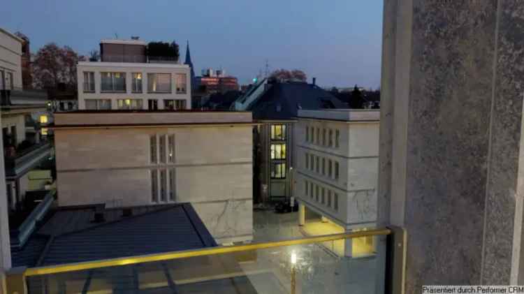 Mieten hochwertige 2 Raum Wohnung im Gerling Quartier mit Loggia und Einbauküche