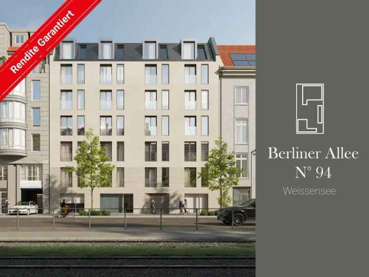 5 Eigentumswohnungen Berlin Weißensee Neubau Mietgarantie