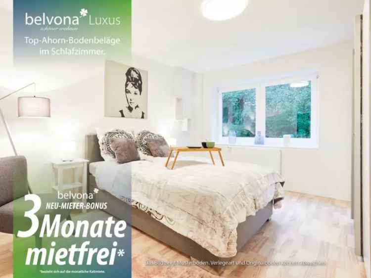 ▷ (Update) Frisch sanierte 3 Zimmer belvona Luxuswohnung in