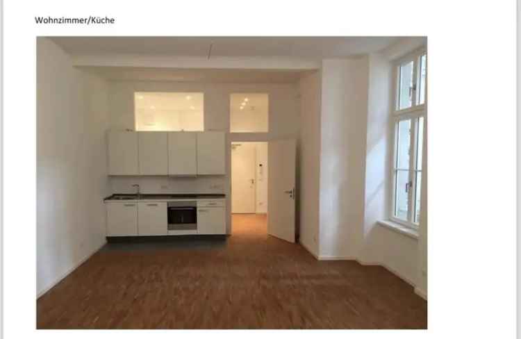 Mieten 2-Zimmer-Loft in Friedrichshain mit gehobener Ausstattung