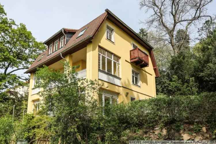 Villa in Dresden Loschwitz mit Garten und Blick