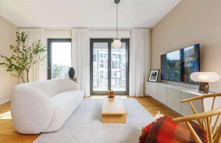 Prov.-frei: Möblierte 2-Zimmer-Wohnung mit Balkon