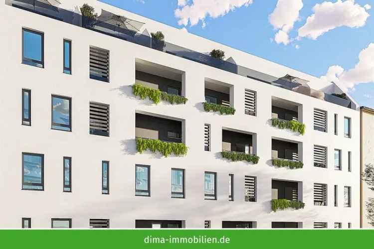 Mieten Maisonette Wohnung in Kleinzschocher mit Dachterrassen und Aufzug