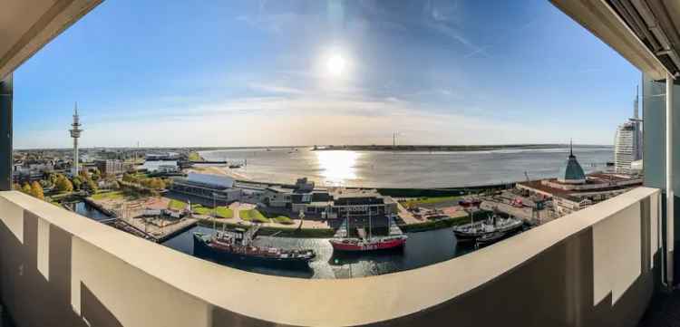 55m² Eigentumswohnung Bremerhaven Weserblick Balkon Aufzug