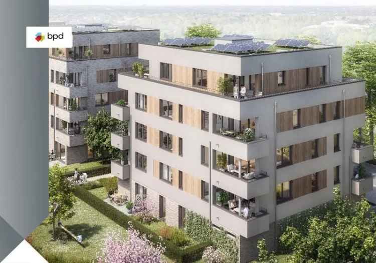 3 Zimmer Erdgeschosswohnung Garten Tageslichtbad Neubau