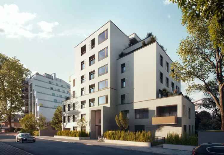 Moderne Architektur in bester Lage - 3-Zimmer-Wohnung mit Dachterrasse