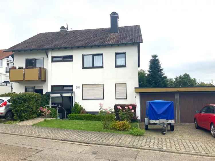 Expose: 3- Zimmer Wohnung mit Balkon, Terrasse und Garten