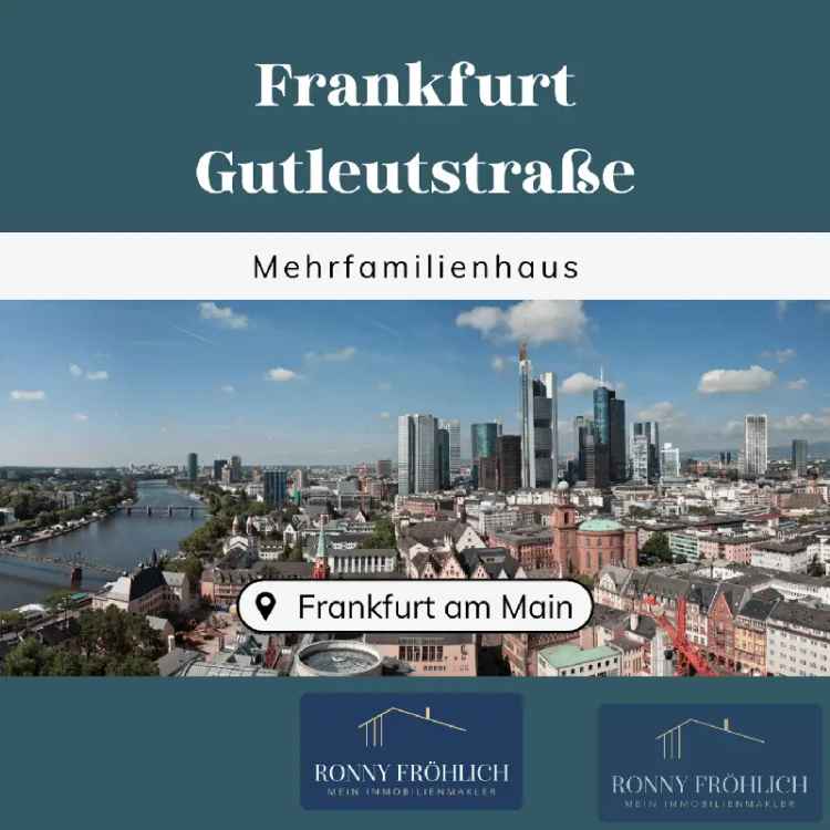 Mehrfamilienhaus Frankfurt Gutleutstraße 1930m² Voll Vermietet