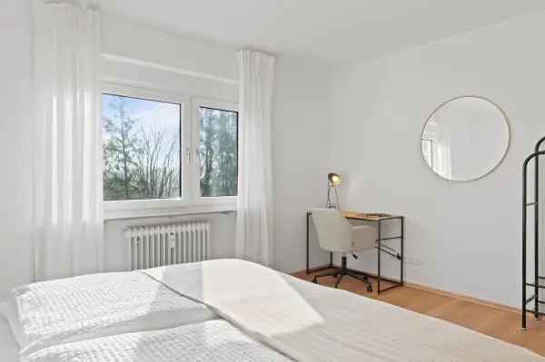 Mieten Wohnung Bad Rappenau modernisiert mit Schlafzimmer und Arbeitsbereich