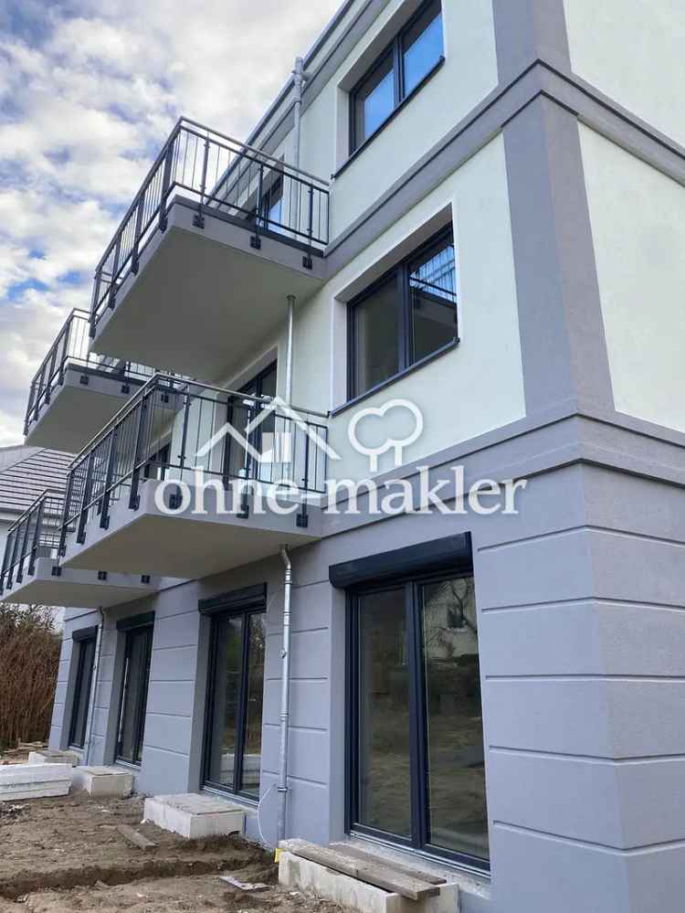 Neubau Erstbezug: Stilvolle Erdgeschosswohnung mit Terrasse und gehobener Innenausstattung